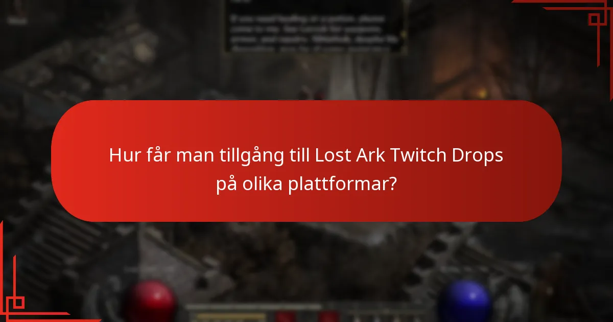 Vilka streamers deltar i Lost Ark Twitch Drops?