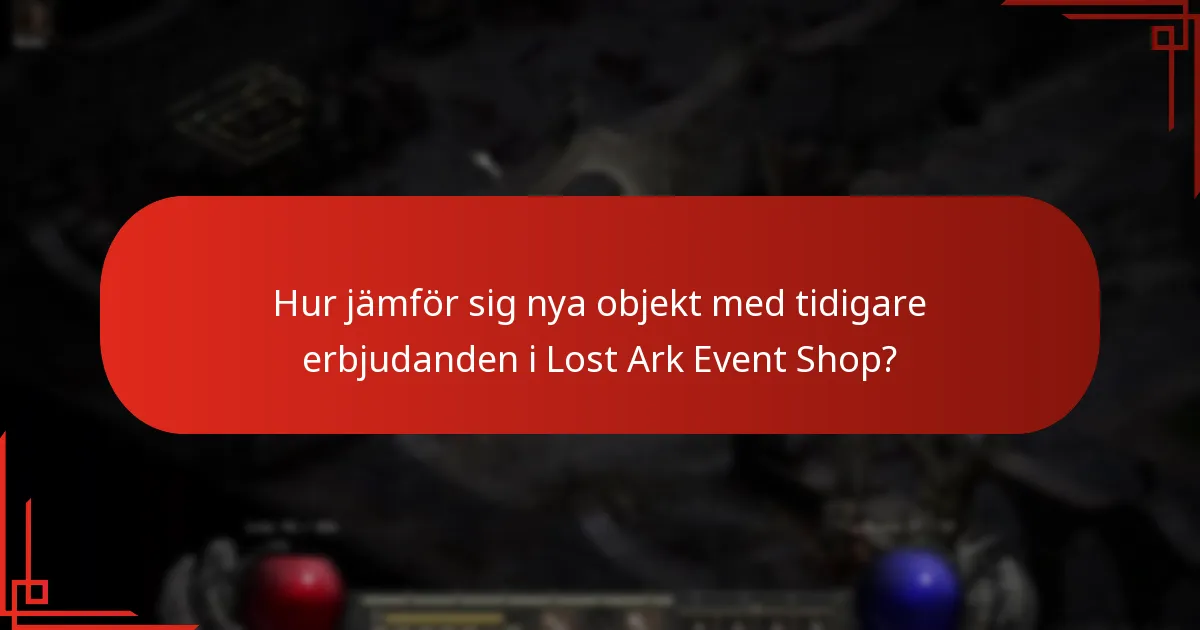 Vilka förändringar har gjorts i Lost Ark Event Shop?