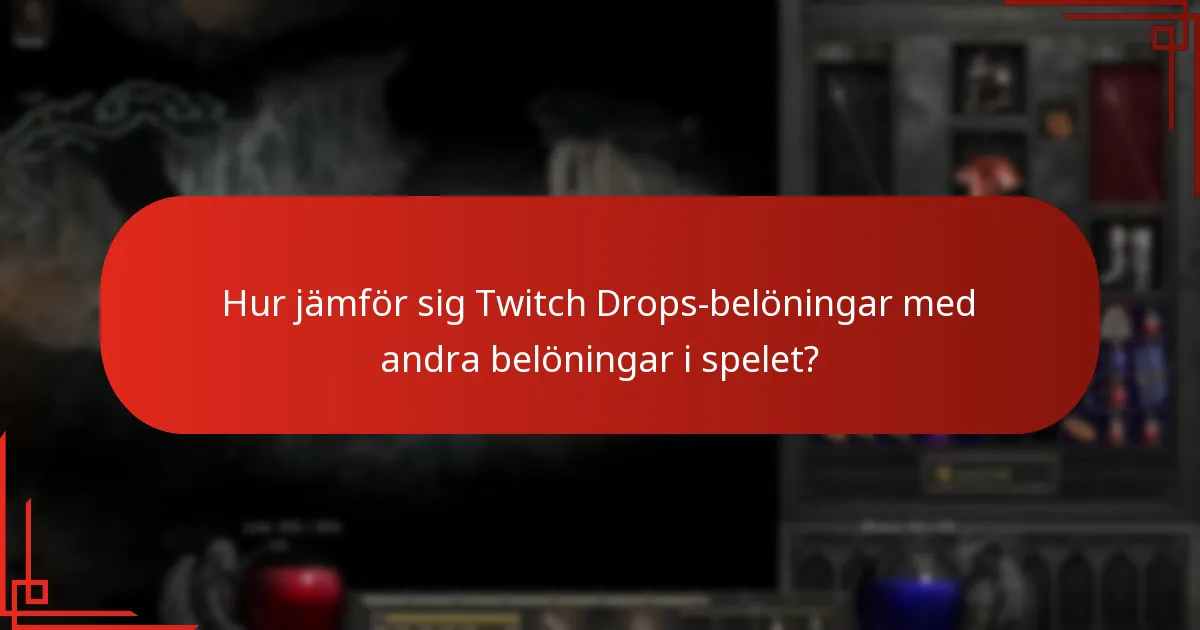 Vilka typer av belöningar kan spelare tjäna från Twitch Drops?