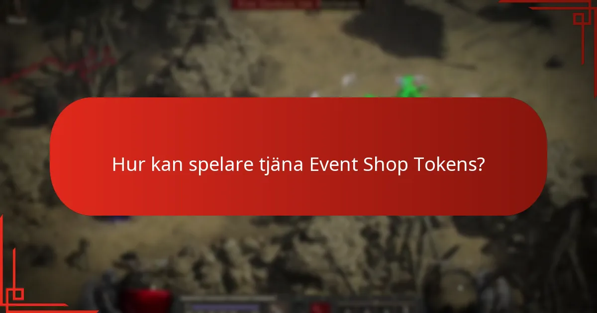 Hur löser man in Event Shop Tokens?