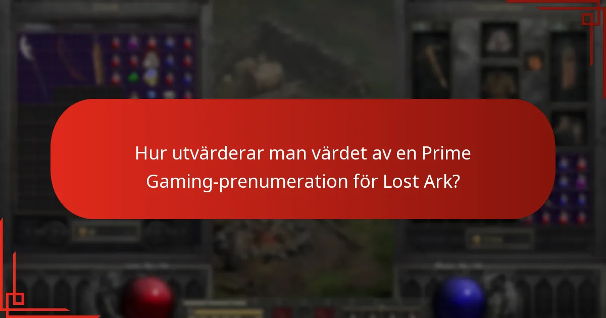 Vilka engagemangsmöjligheter finns tillgängliga genom Prime Gaming i Lost Ark?