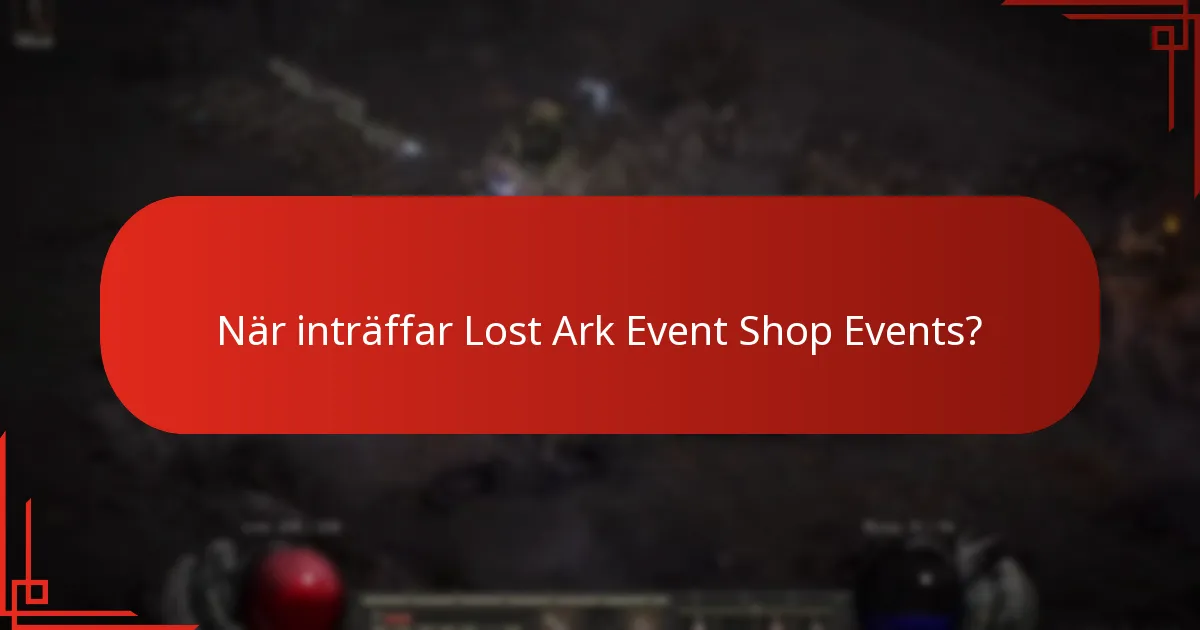 Vilka belöningar kan spelare tjäna från Lost Ark Event Shop Events?