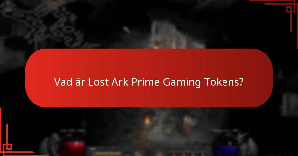 Vilka kampanjer finns tillgängliga för Lost Ark Prime Gaming Tokens?