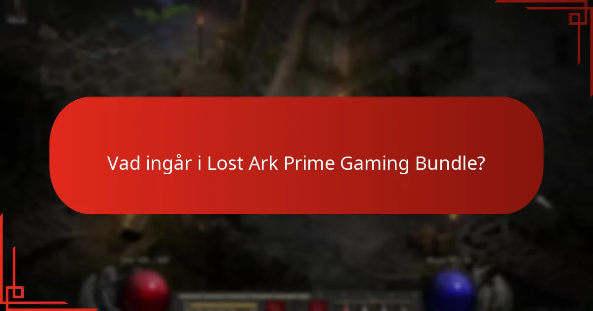 Hur jämför sig Lost Ark Prime Gaming Bundle med andra spelpaket?