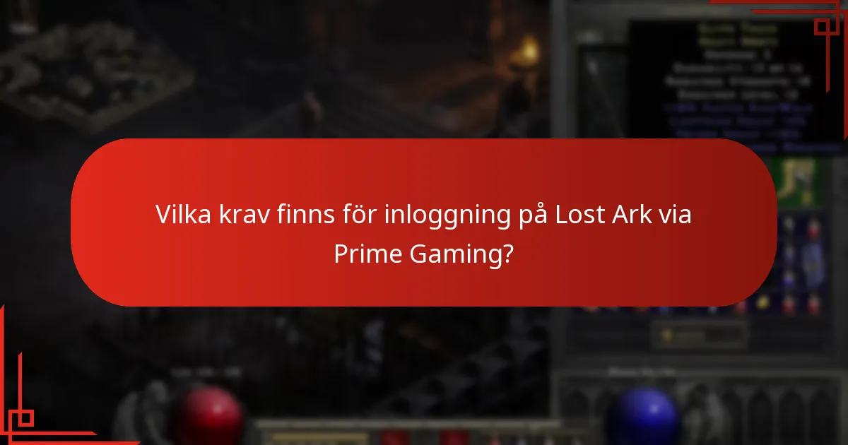 Hur kan användare felsöka inloggningsproblem med Lost Ark Prime Gaming?